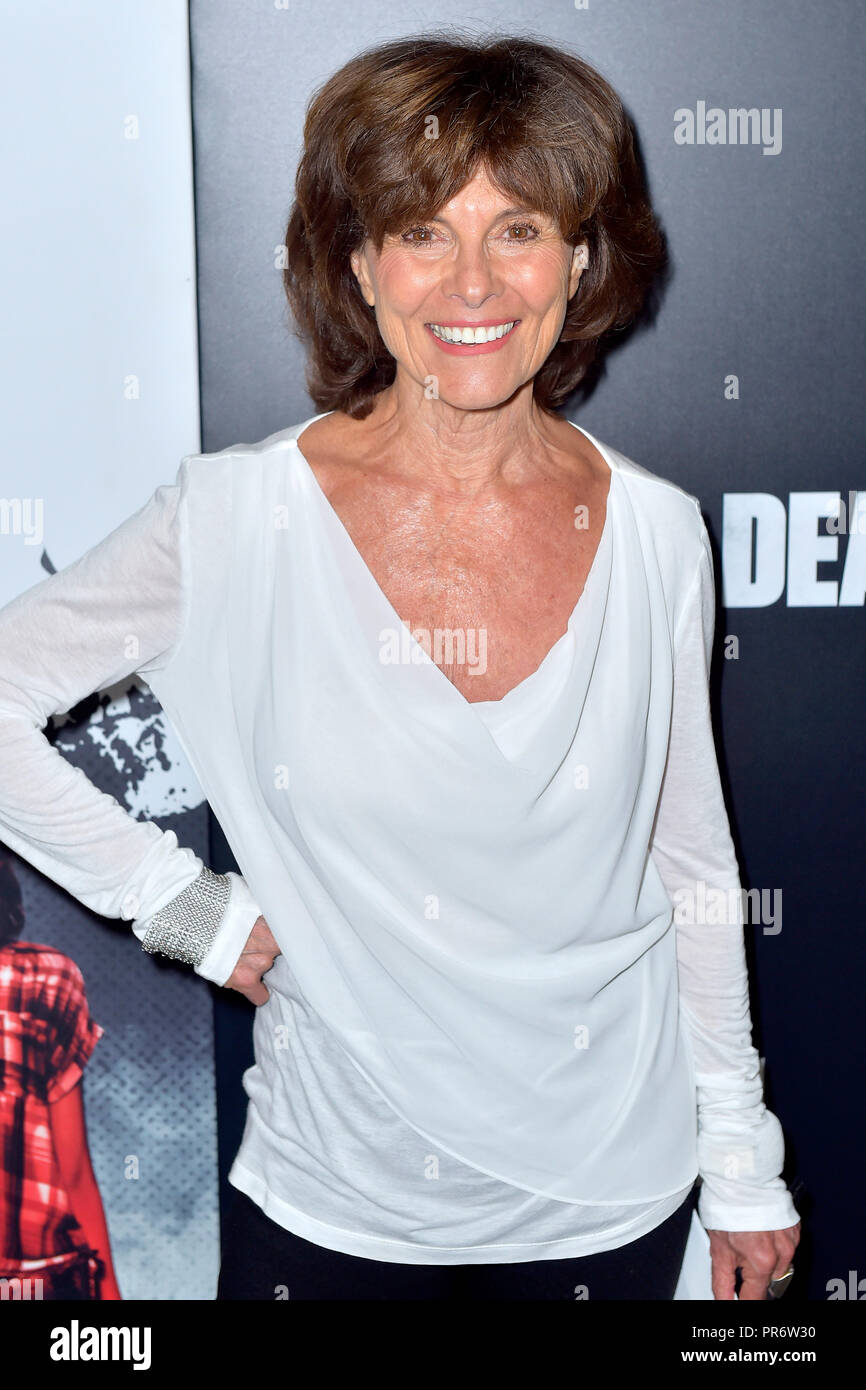 Adrienne Barbeau attending the AMC's 'The Walking Dead' Season 9 premiere at DGA Theater on September 27, 2018 in Los Angeles, California. Stock Photo
