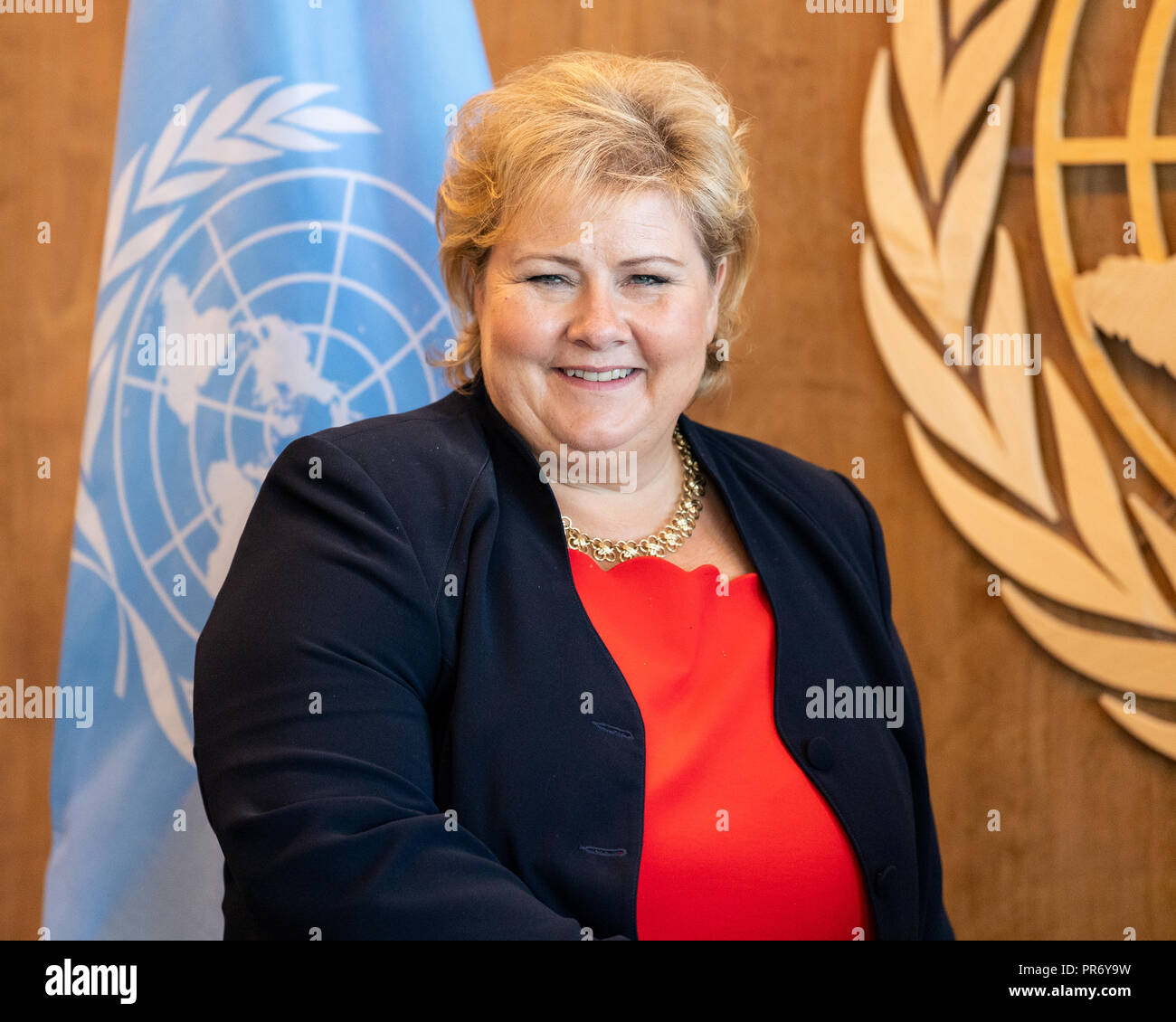 Erna Solberg High Resolution Stock Photography And Images Alamy