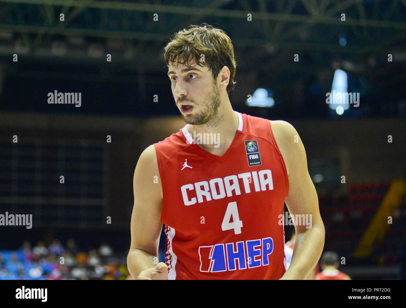 Ante Tomic. Croatia Basketball National Team. FIBA World Cup Spain 2014  Stock Photo - Alamy