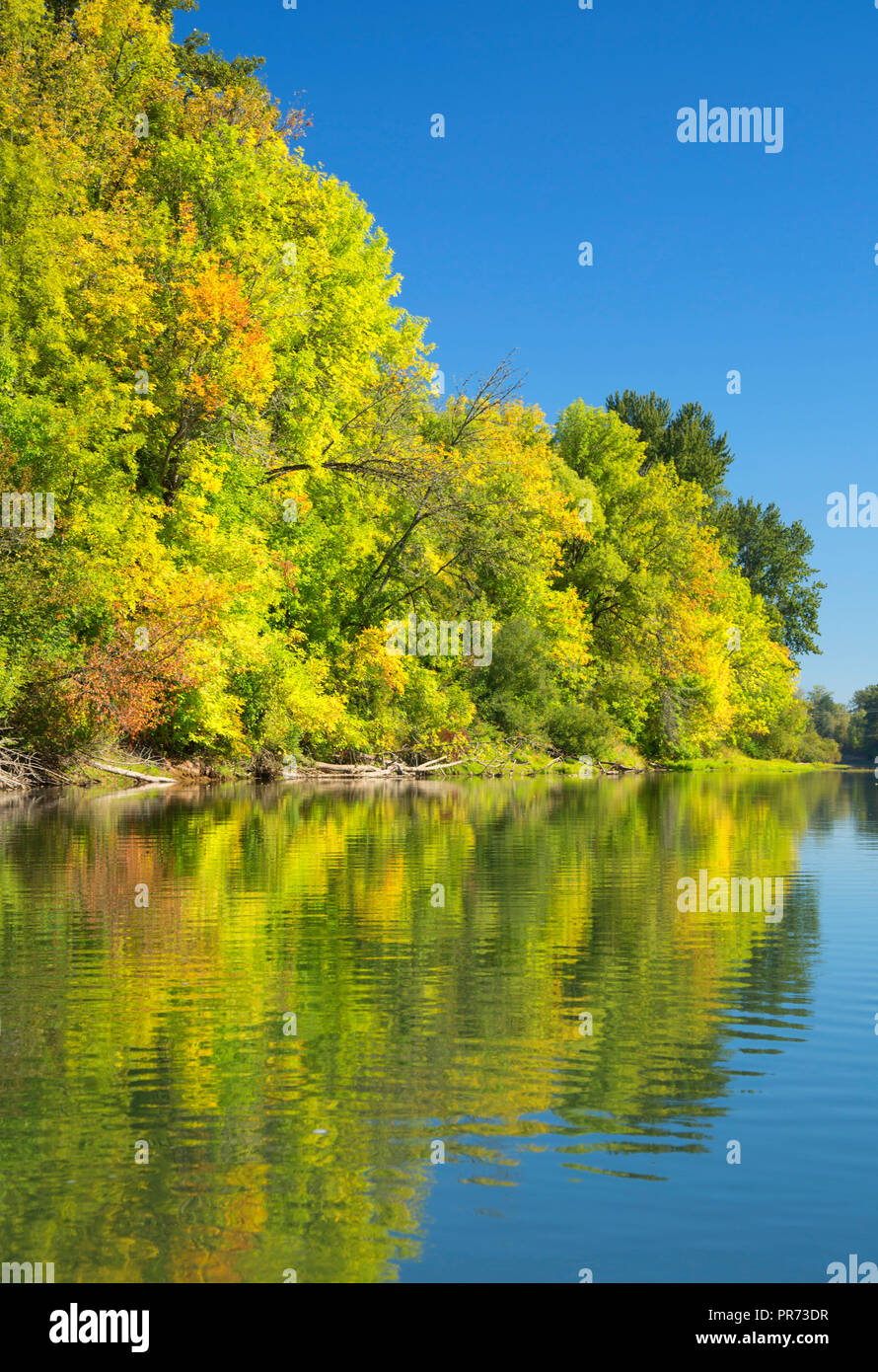 Willamette River, Willamette River Greenway, Marion County, Oregon