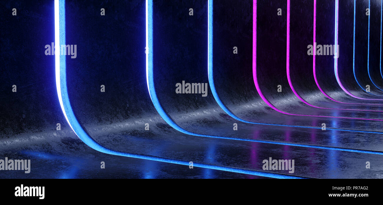 Modern Futuristic Sci Fi Curved Dark Reflective Concrete And Blue Purple Led Lights Technology Concept Background Wallpaper 3d Rendering Illustration Stock Photo Alamy https www alamy com modern futuristic sci fi curved dark reflective concrete and blue purple led lights technology concept background wallpaper 3d rendering illustration image220823458 html