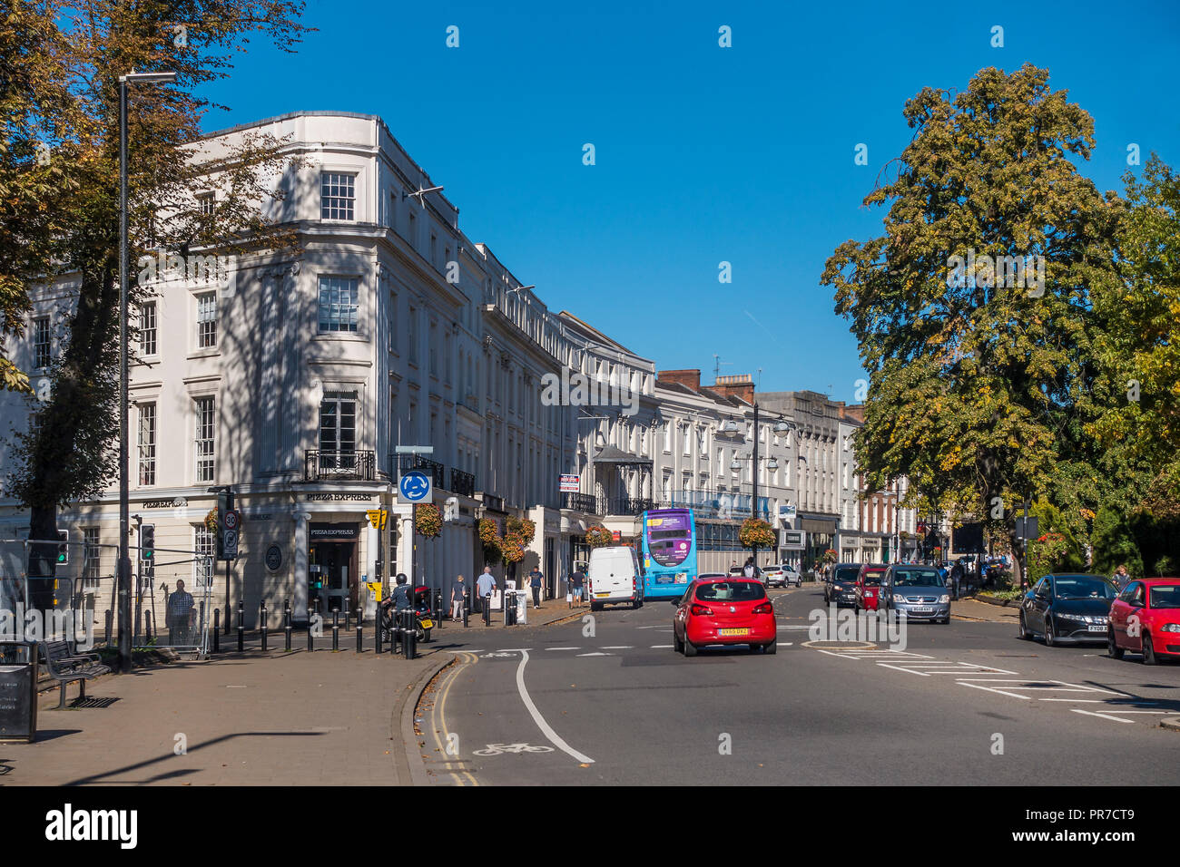 The Parade,Main Shopping Street,Leamington Spa,Warwickshire,England