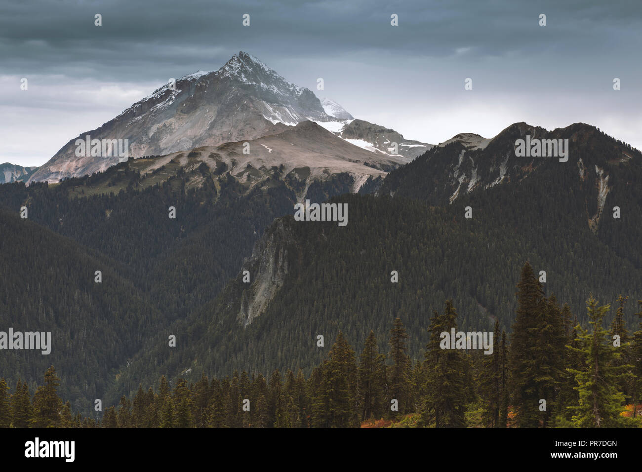 The Scenic Landscapes Of The Elfin Lakes Trail In Whistler Bc