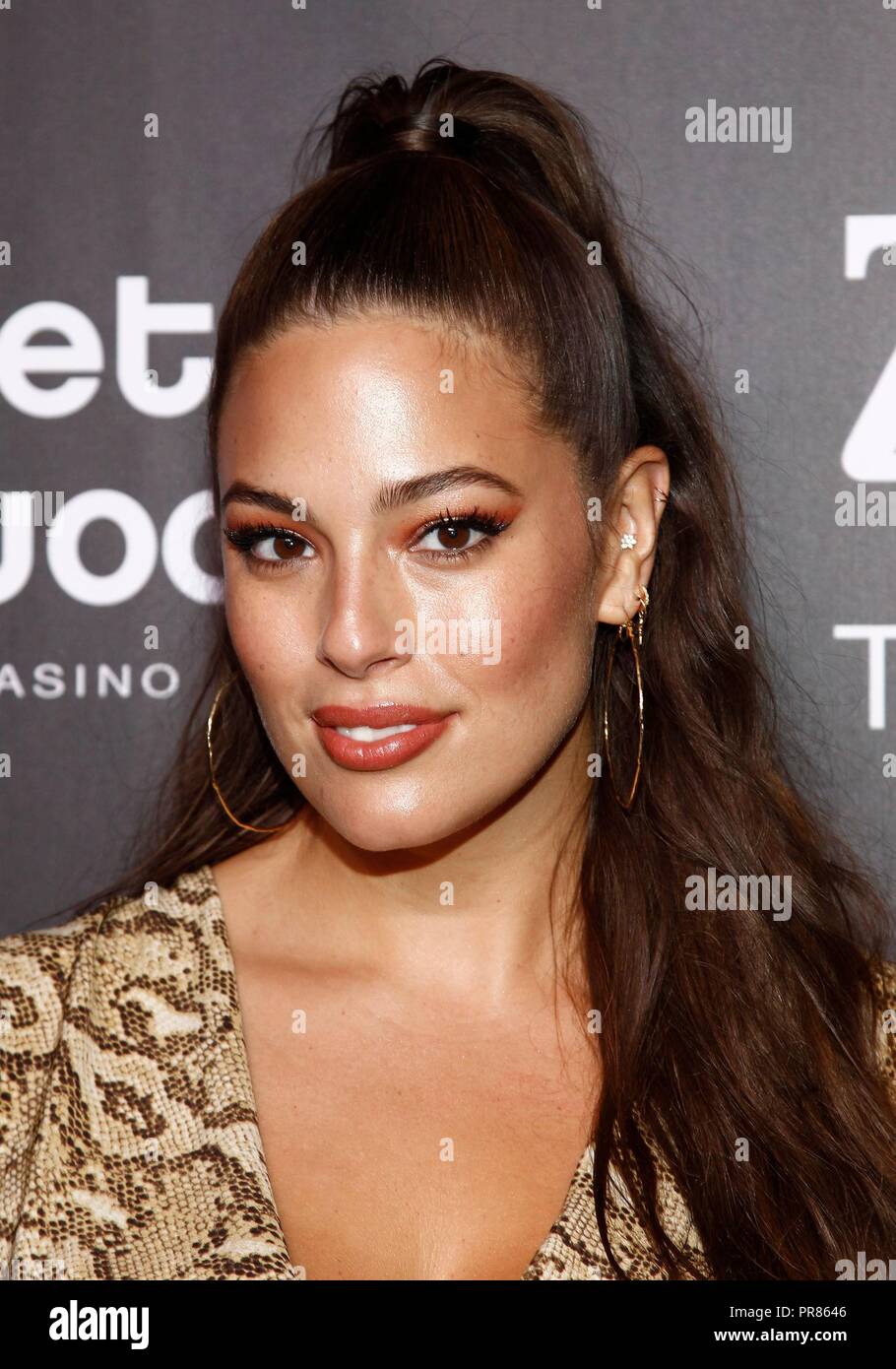 Las Vegas, NV, USA. 29th Sep, 2018. Ashley Graham at arrivals for