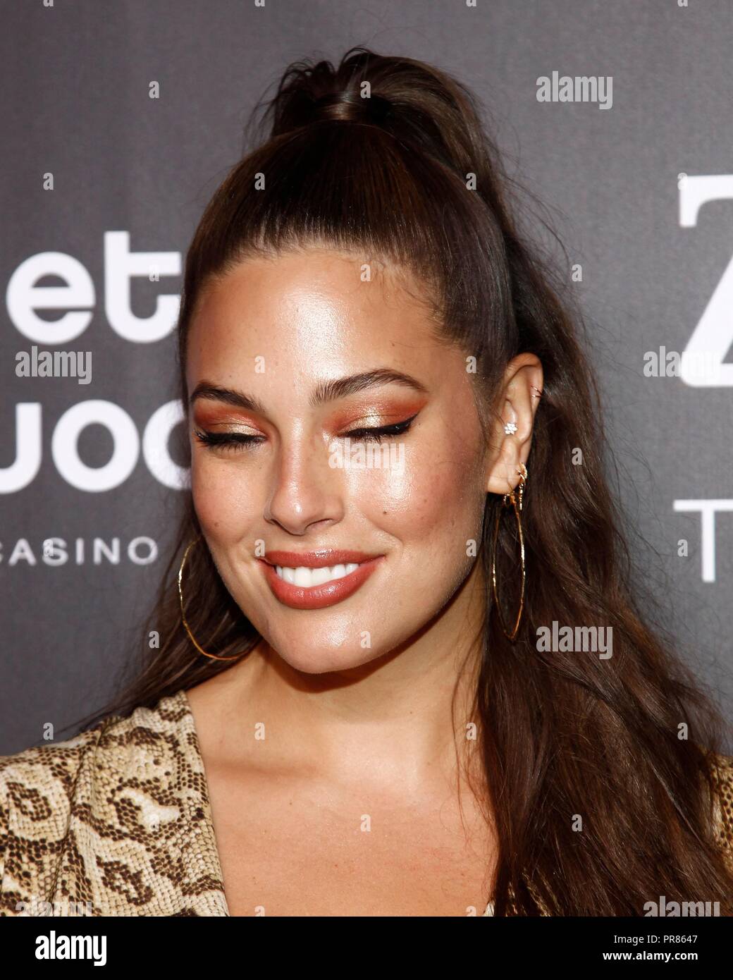 Las Vegas, NV, USA. 29th Sep, 2018. Ashley Graham at arrivals for