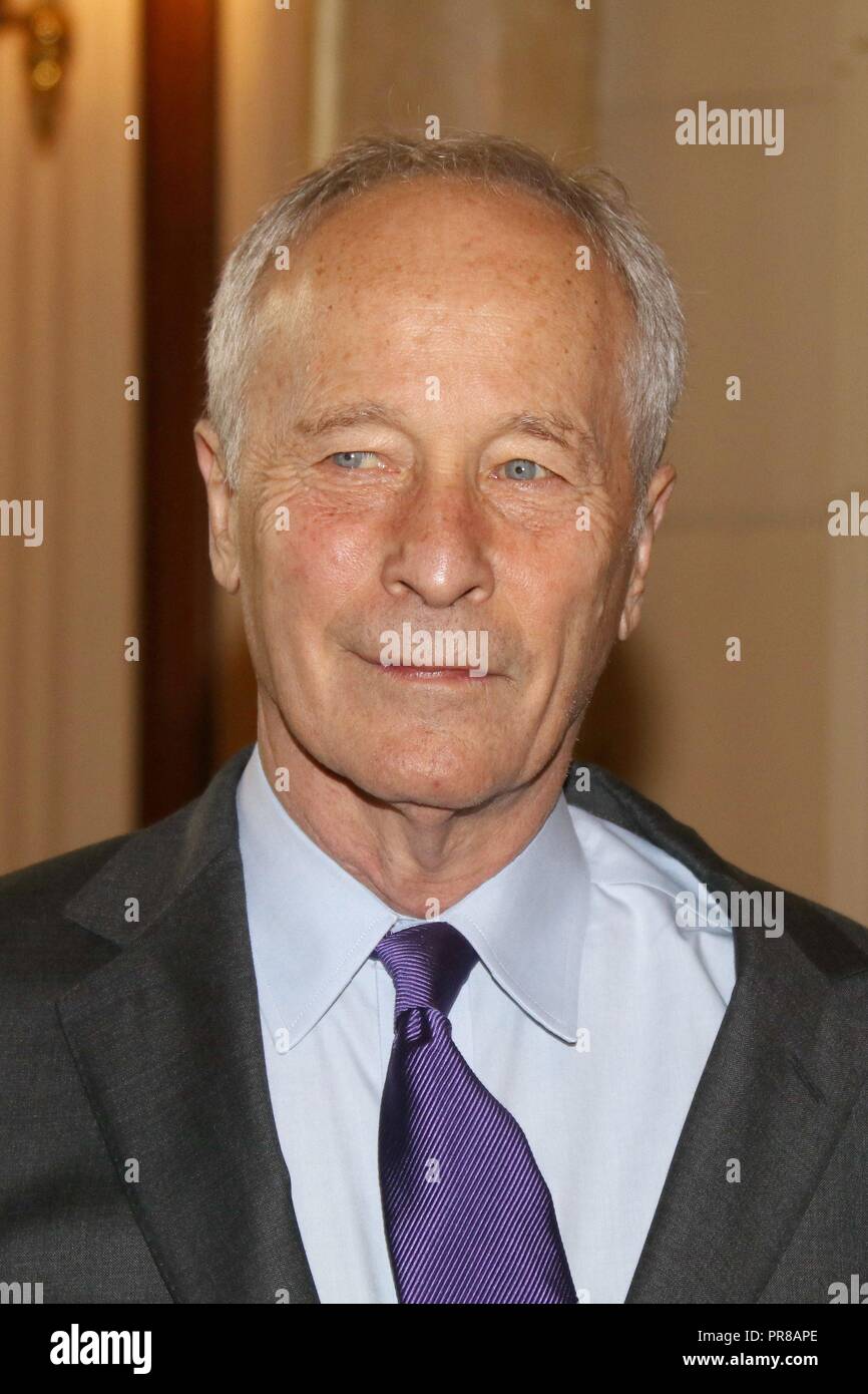 Awarded Siegfried Lenz Prize at City Hall Hamburg on 28.09.2018 with Richard Ford | usage worldwide Stock Photo