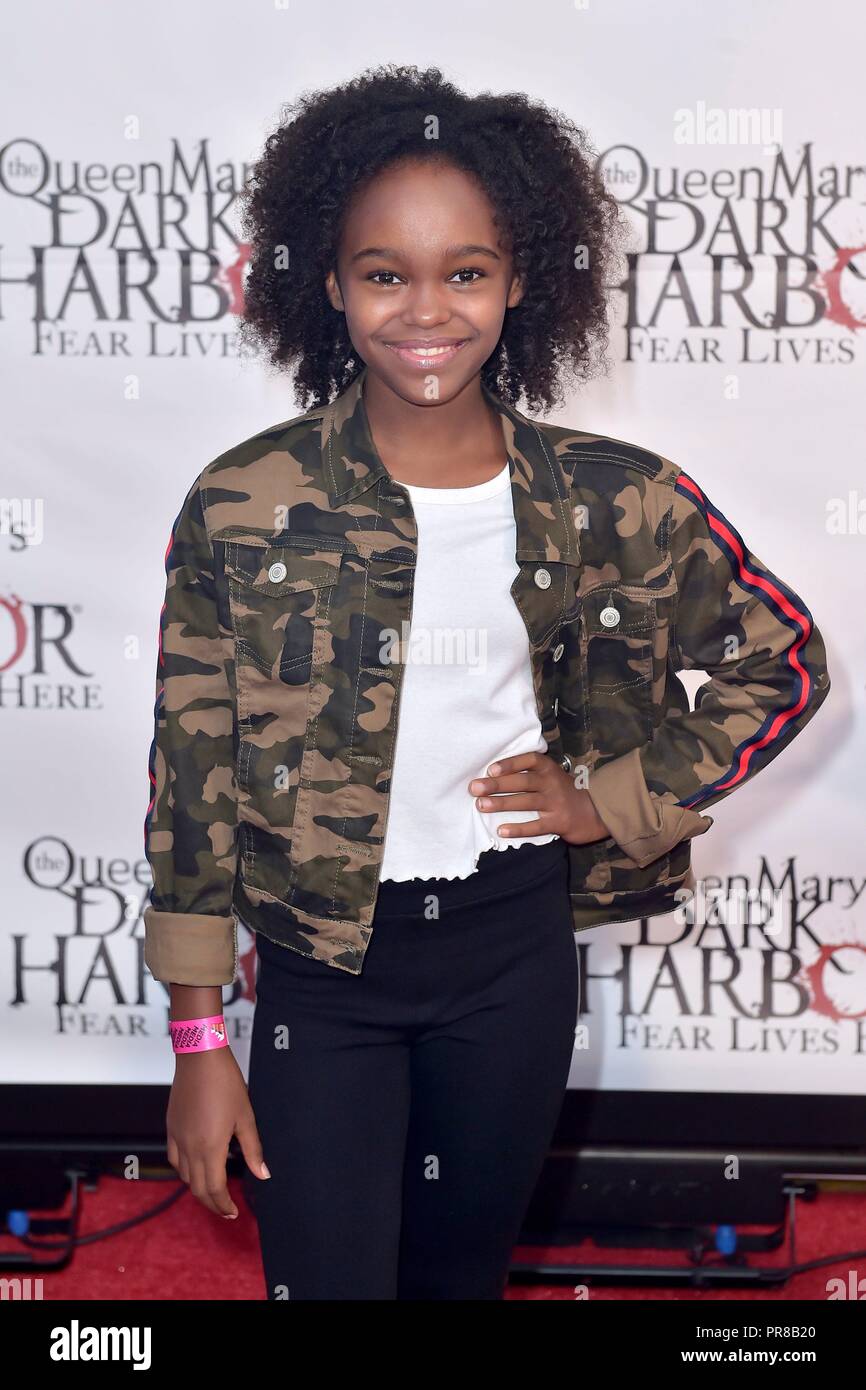 Lidya Jewett at Queen Mary's Dark Harbor Media & VIP Night at Dark