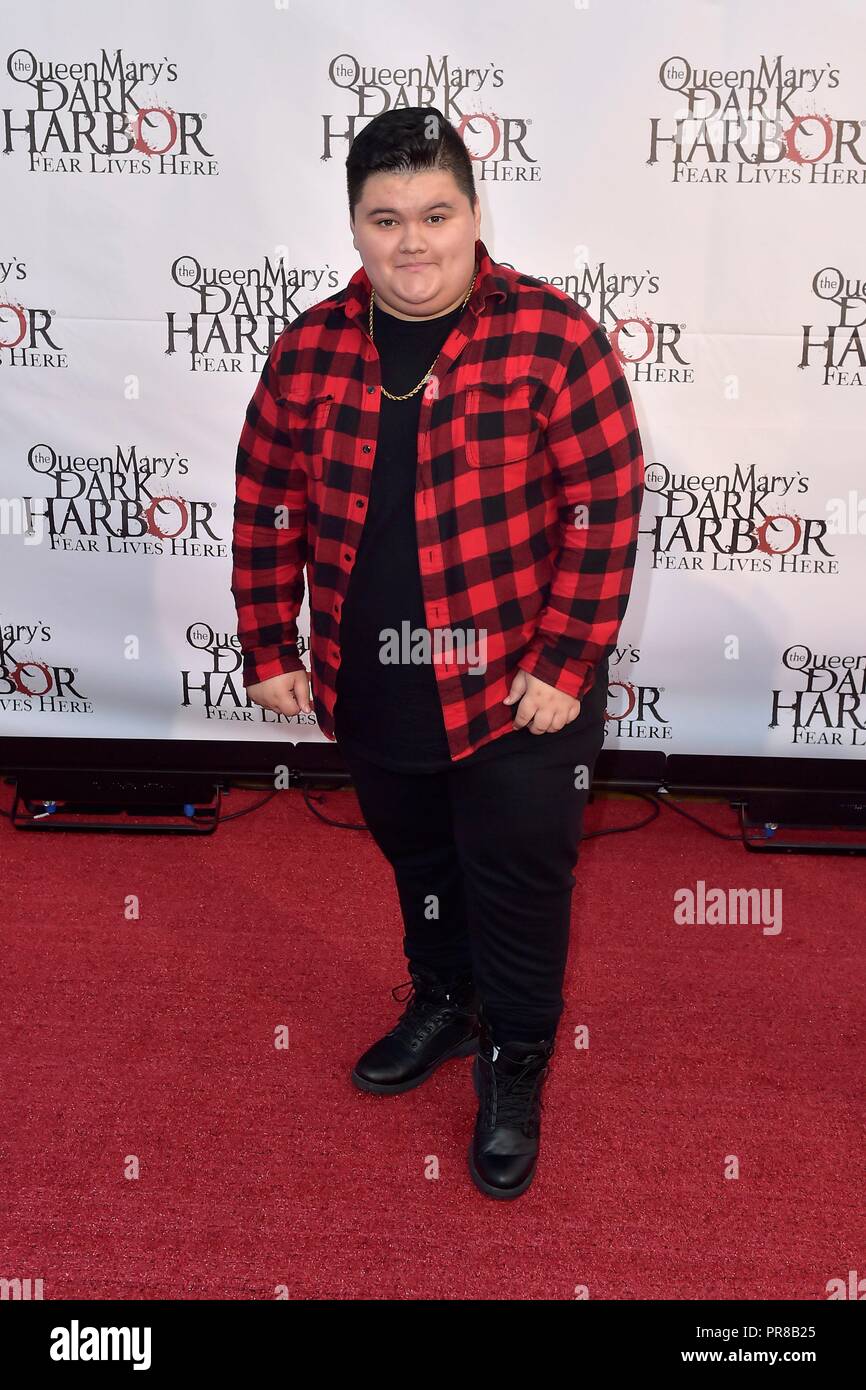 Jovan Armand at Queen Mary's Dark Harbor Media & VIP Night at Dark