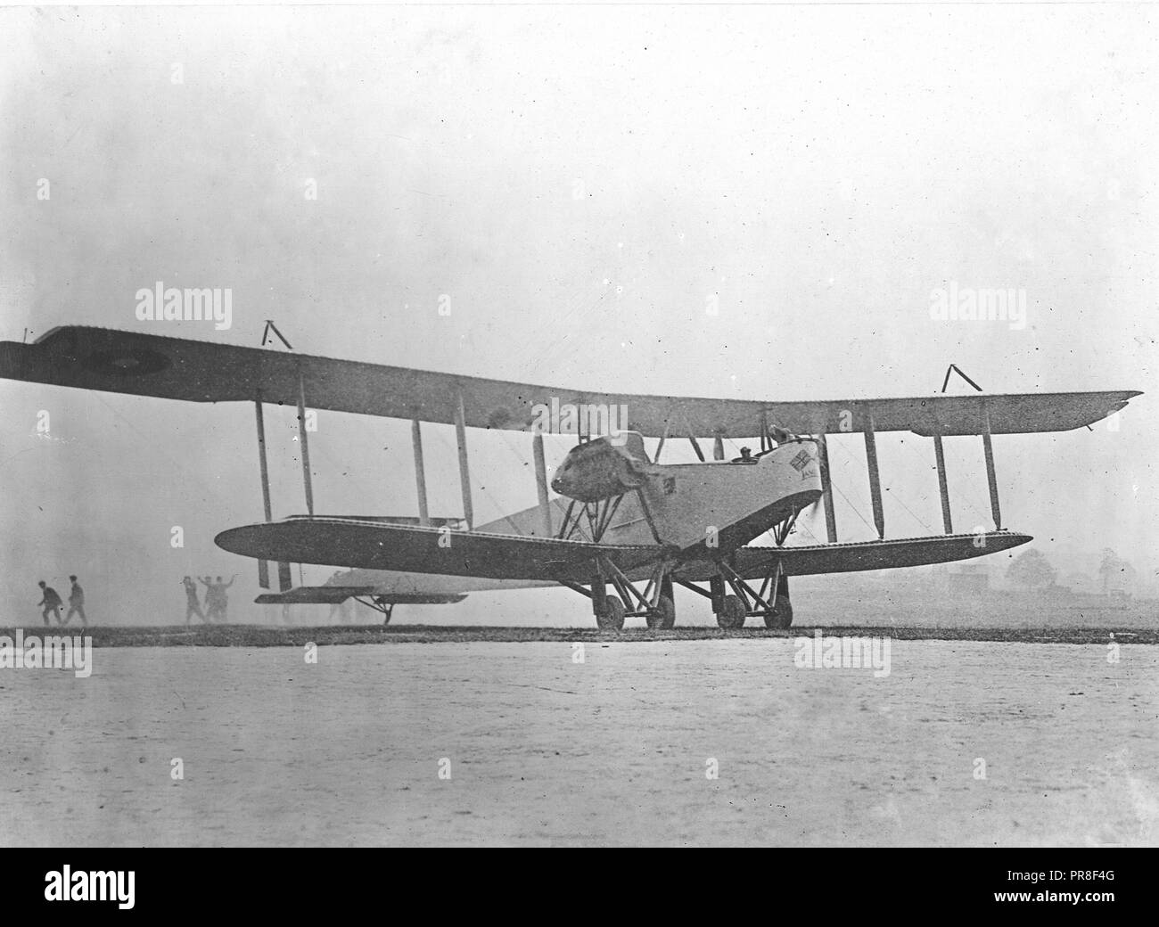 7/6/1918 - Launching of the Langley, First Handley Page Bombing Plane ...