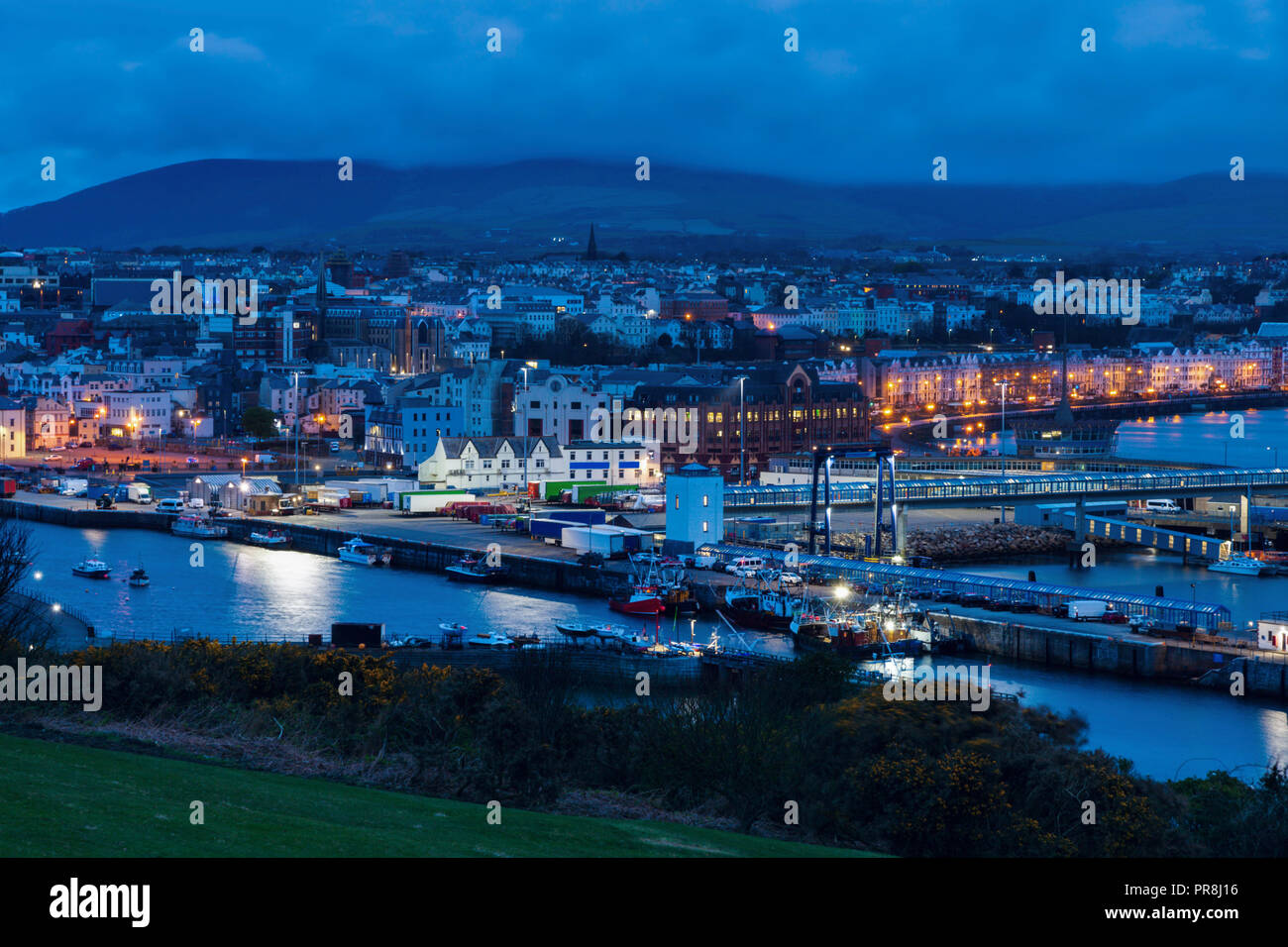 Douglas isle of man aerial hi-res stock photography and images - Alamy