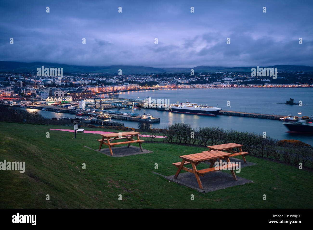 Douglas isle of man aerial hi-res stock photography and images - Alamy
