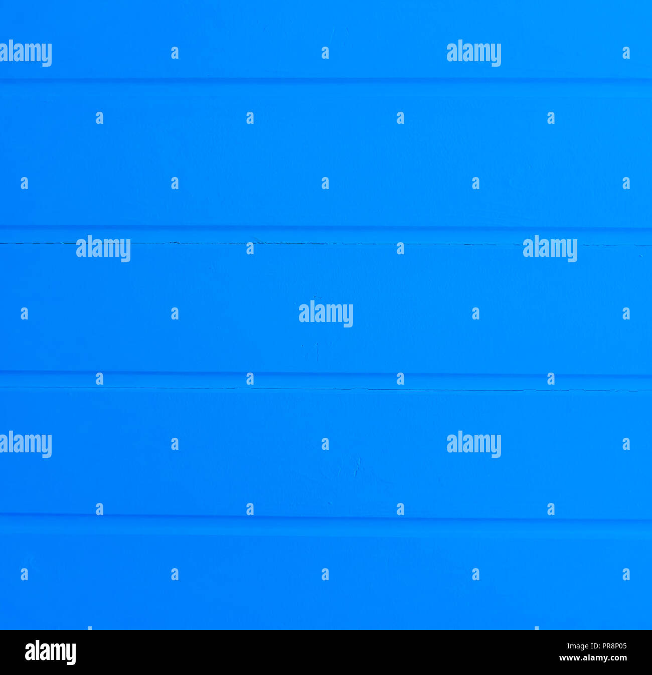 deep blue painted wooden planks horizontal texture background Stock Photo