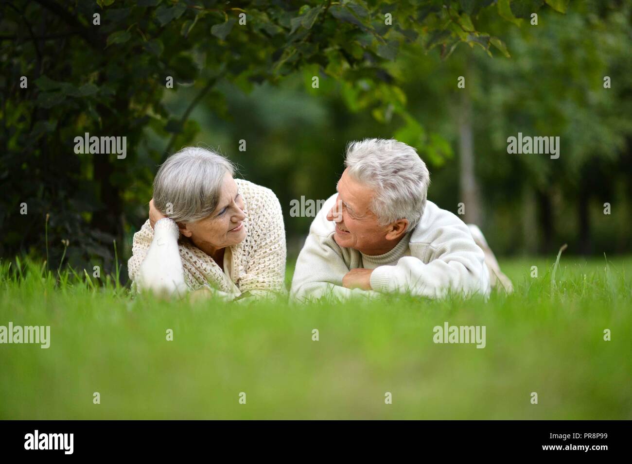 Cute happy elderly woman hi-res stock photography and images - Alamy