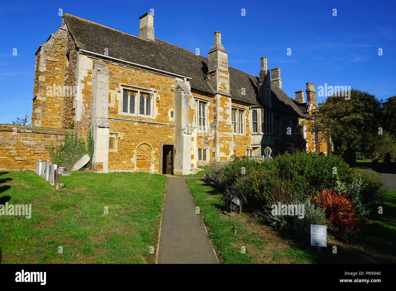 The Bede House, Lyddington Stock Photo Alamy