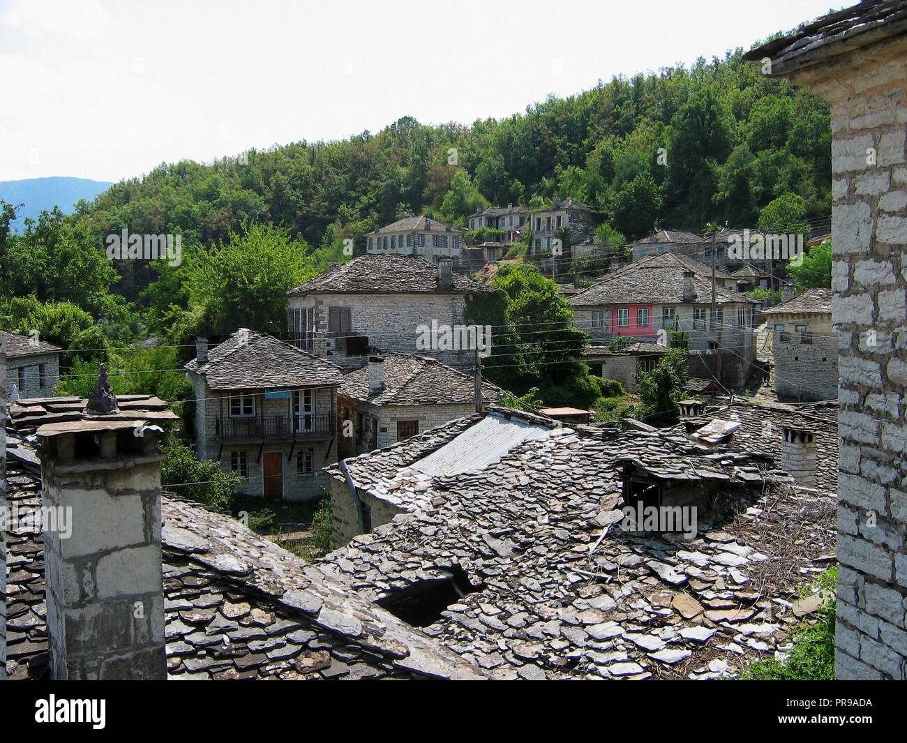 Zagori villages in the Epirus region Greece Stock Photo Alamy