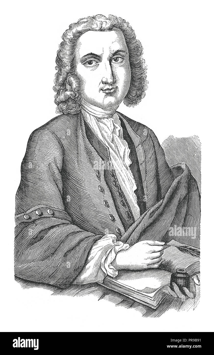 Albrecht Von Haller 1708 1777 Cut Out Stock Images & Pictures - Alamy