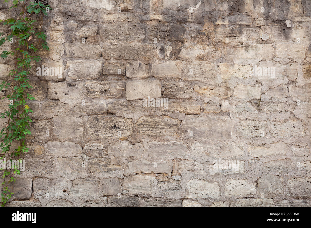 old gray brick wall retro background texture of the stone Stock Photo ...