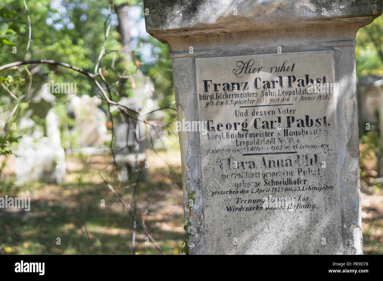 St Marx Cemetery Sankt Marxer Friedhof In Vienna Used From