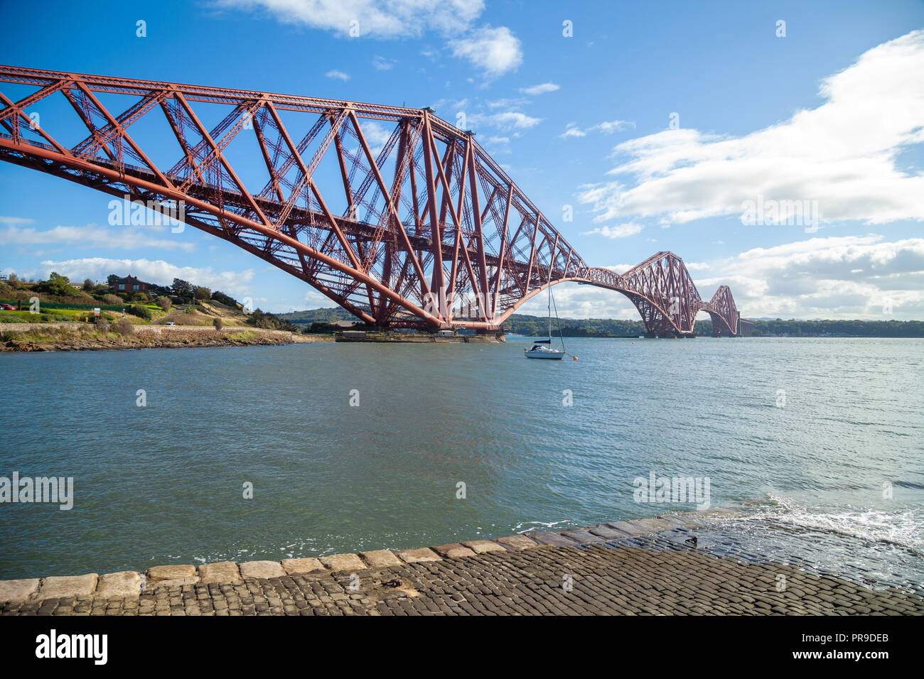 The Forth Bridge from North Queensferry Fife Scotland Stock Photo - Alamy