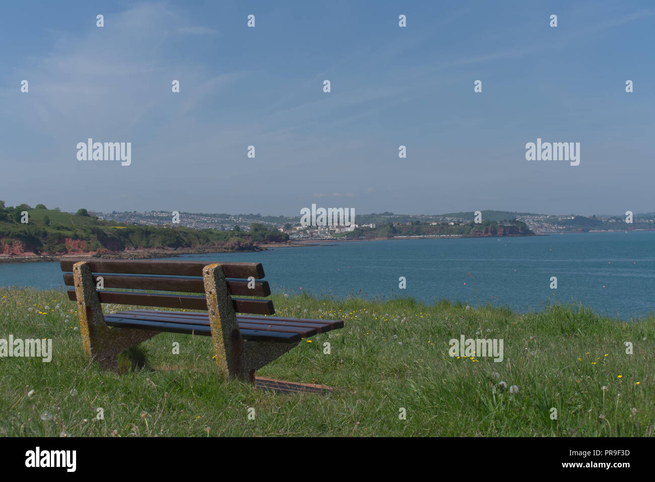 Cliff Walks Paignton Devon Stock Photo Alamy
