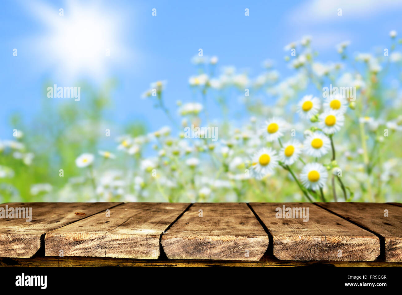 Empty table background Stock Photo - Alamy