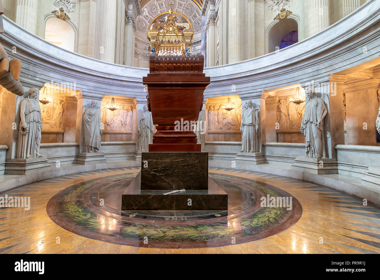 Napoleons grave invalides paris france hi-res stock photography and ...