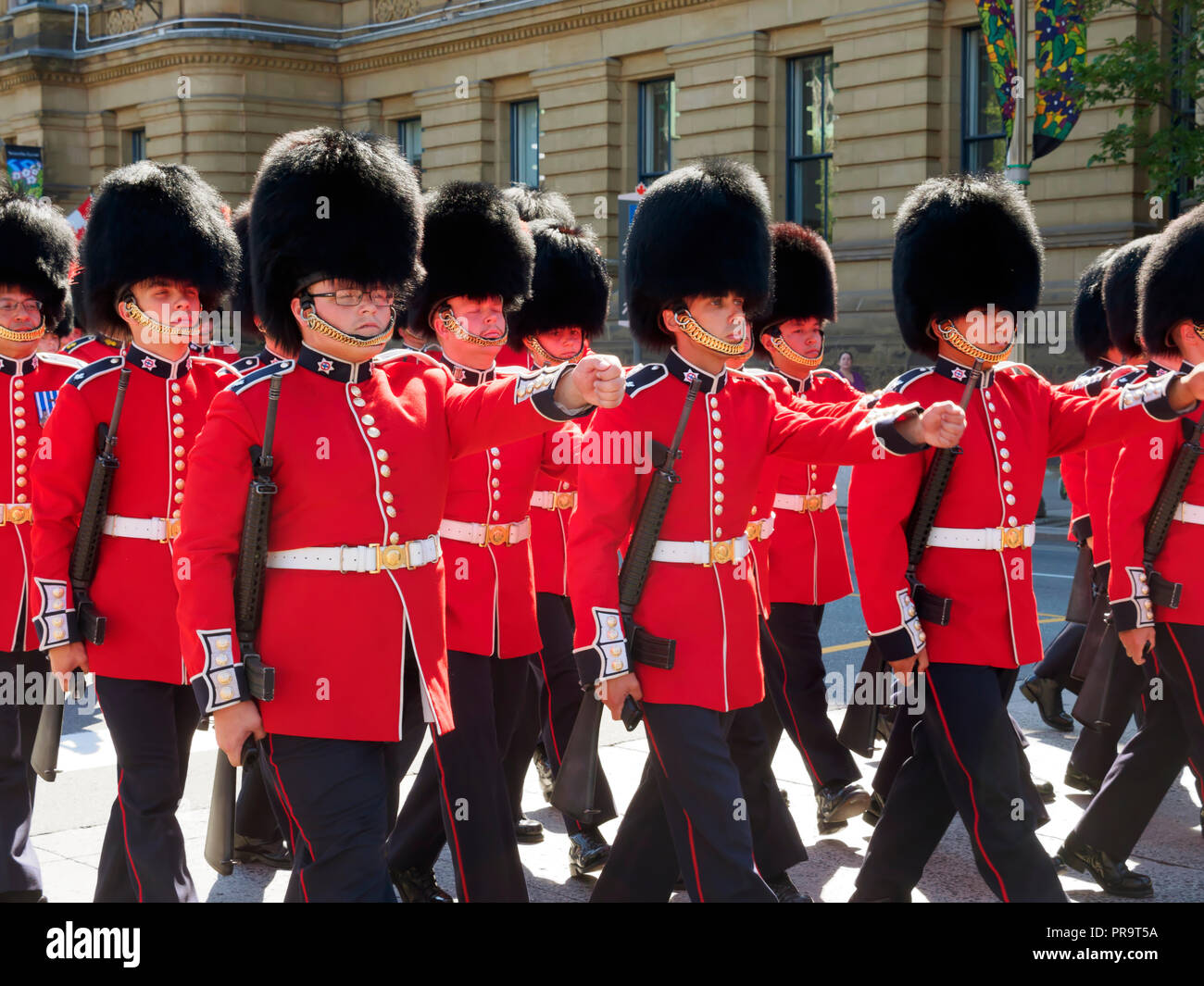 Changing of the Guard, Ottawa, Ontario, Canada Stock Photo