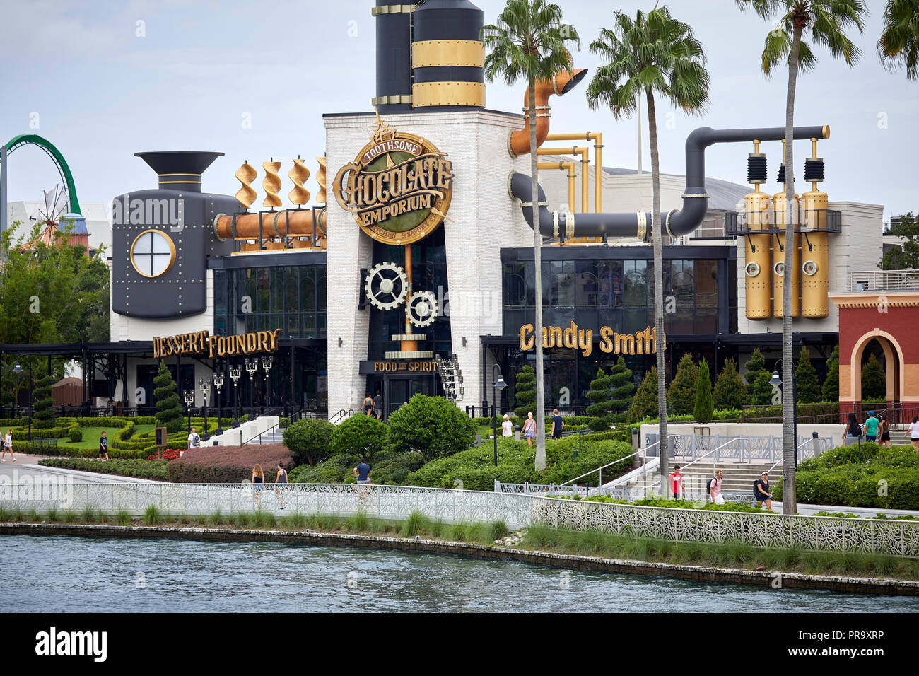 Chocolate Emporium in Orlando, Florida, USA Stock Photo Alamy