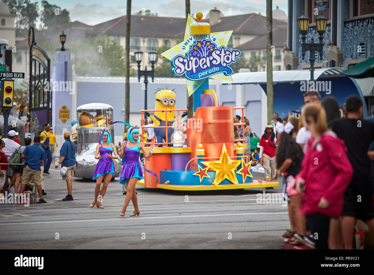 Parade at Universal Studios Orlando Stock Photo Alamy