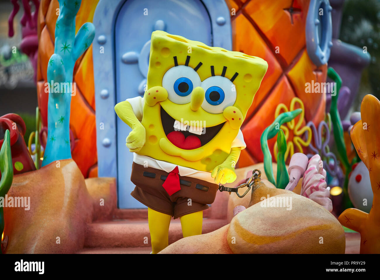 Spongebob orlando hi-res stock photography and images - Alamy