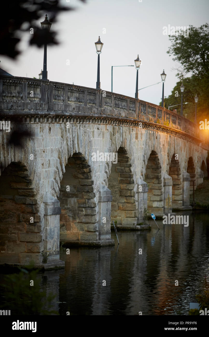 Bath Road bridge crossing the river Thames in Maidenhead a market town in Berkshire Stock Photo