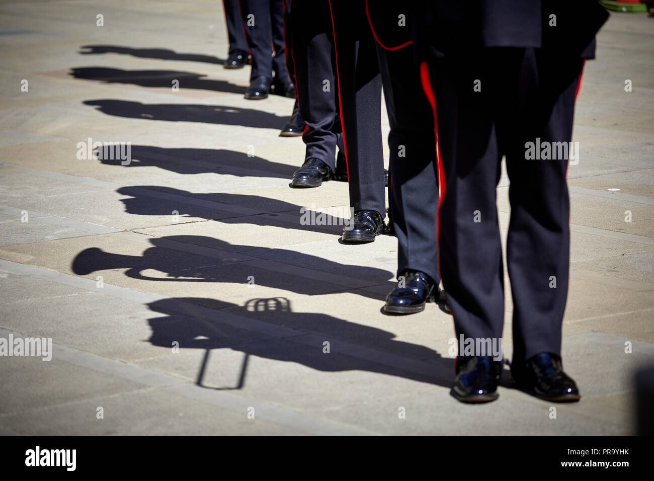 Manchester celebrates Armed forces Day in Peters Square Stock Photo