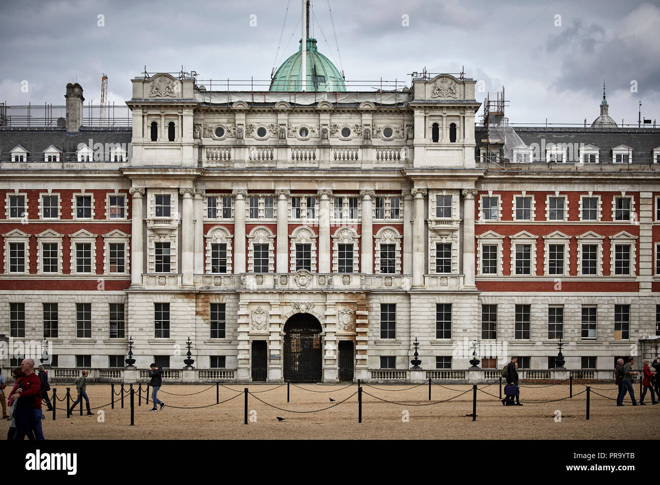 The Admiralty Extension Old Admiralty Horse Guards Parade Whitehall in London the capital city of England Stock Photo