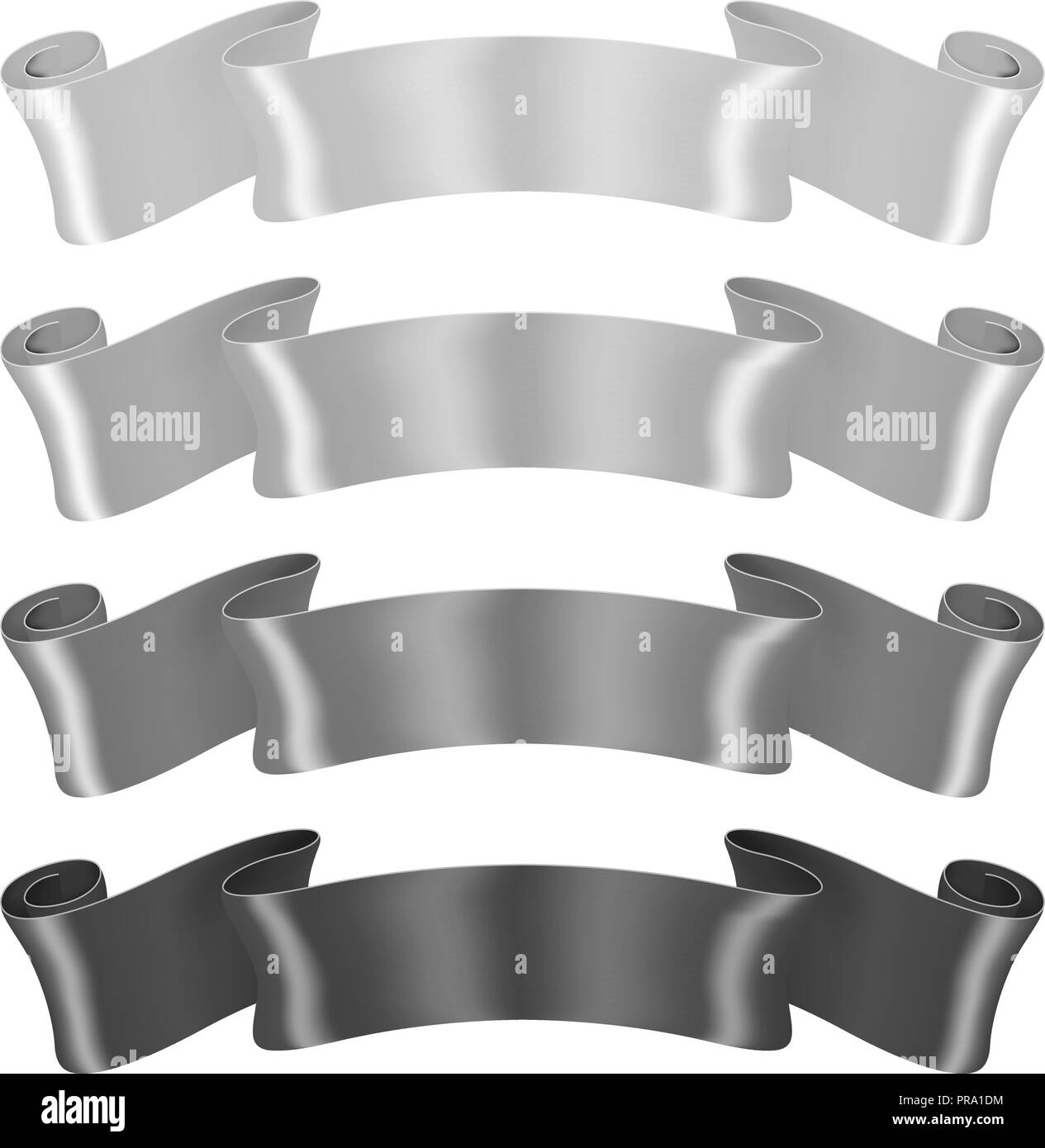 Gray ribbons hires stock photography and images Alamy