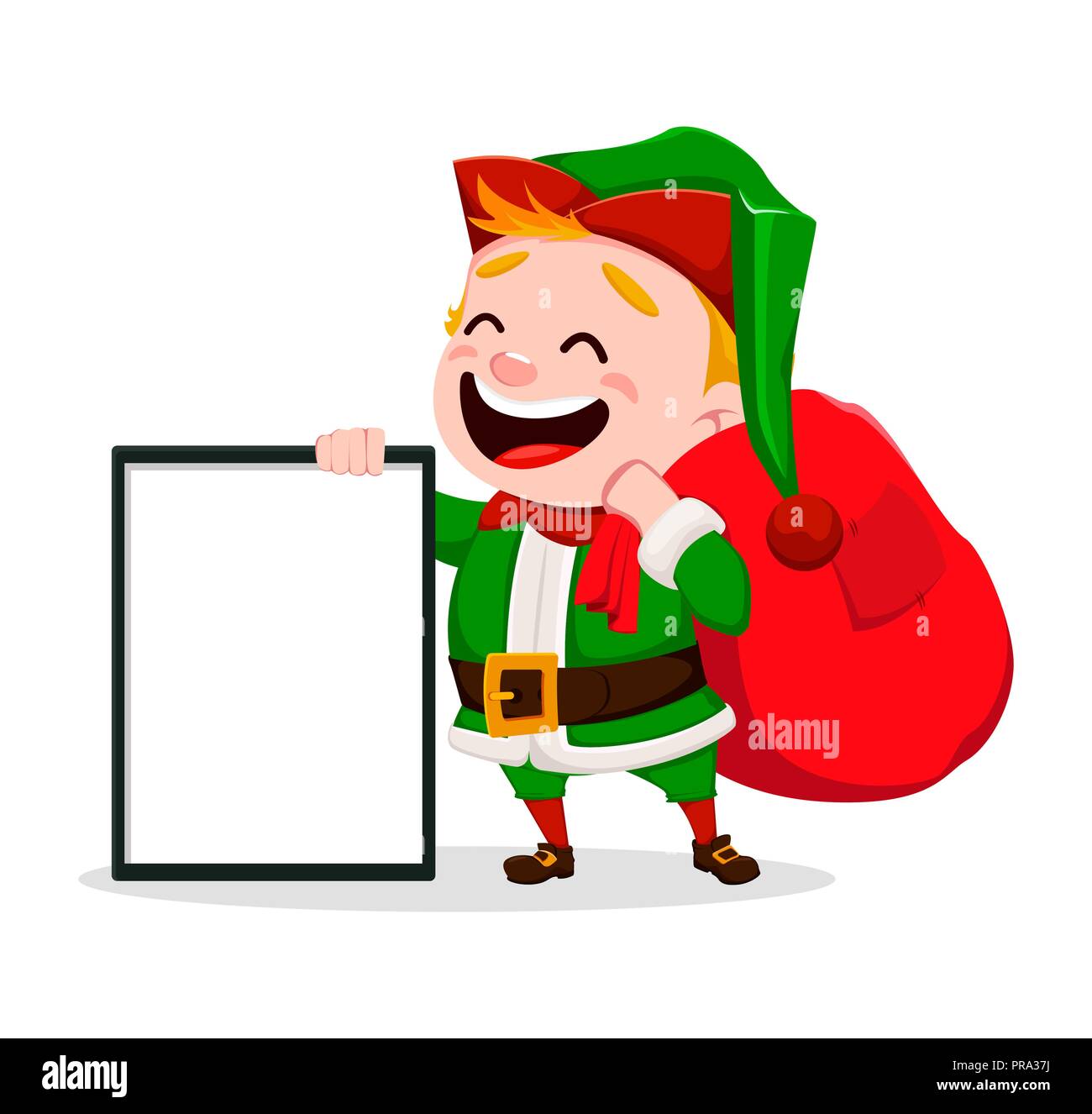 Boy Cute Elf Christmas Santa Claus Helper Teen New Year Holiday 3d Cartoon  Characters Realistic Icons Set Design Vector Stock Vector - Illustration of  design, postcard: 105704875
