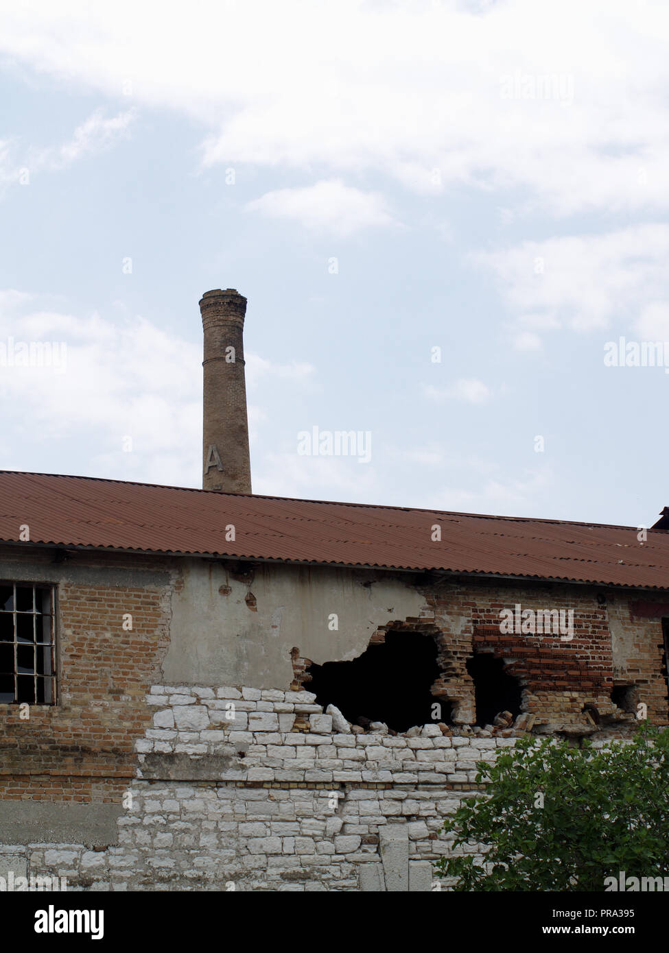 Mandouki's abandoned Olive Oil Factory in Corfu Town, Kerkyra, Greece