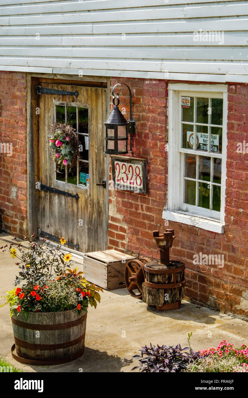 Silver Lake Mill, 2328 Silver Lake Road, Dayton, Virginia Stock Photo ...