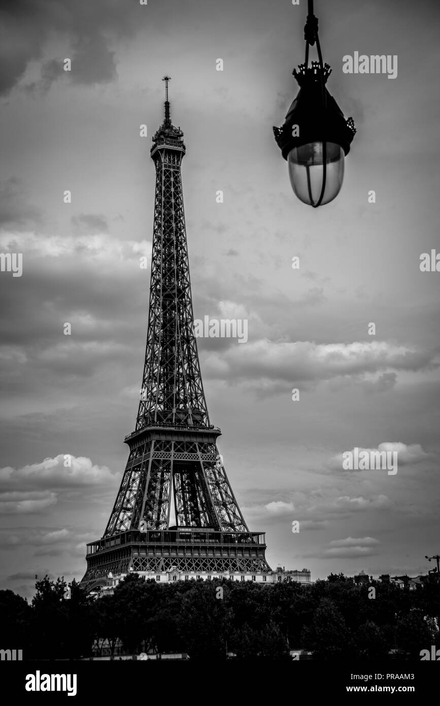 The Eiffel Tower Stock Photo Alamy