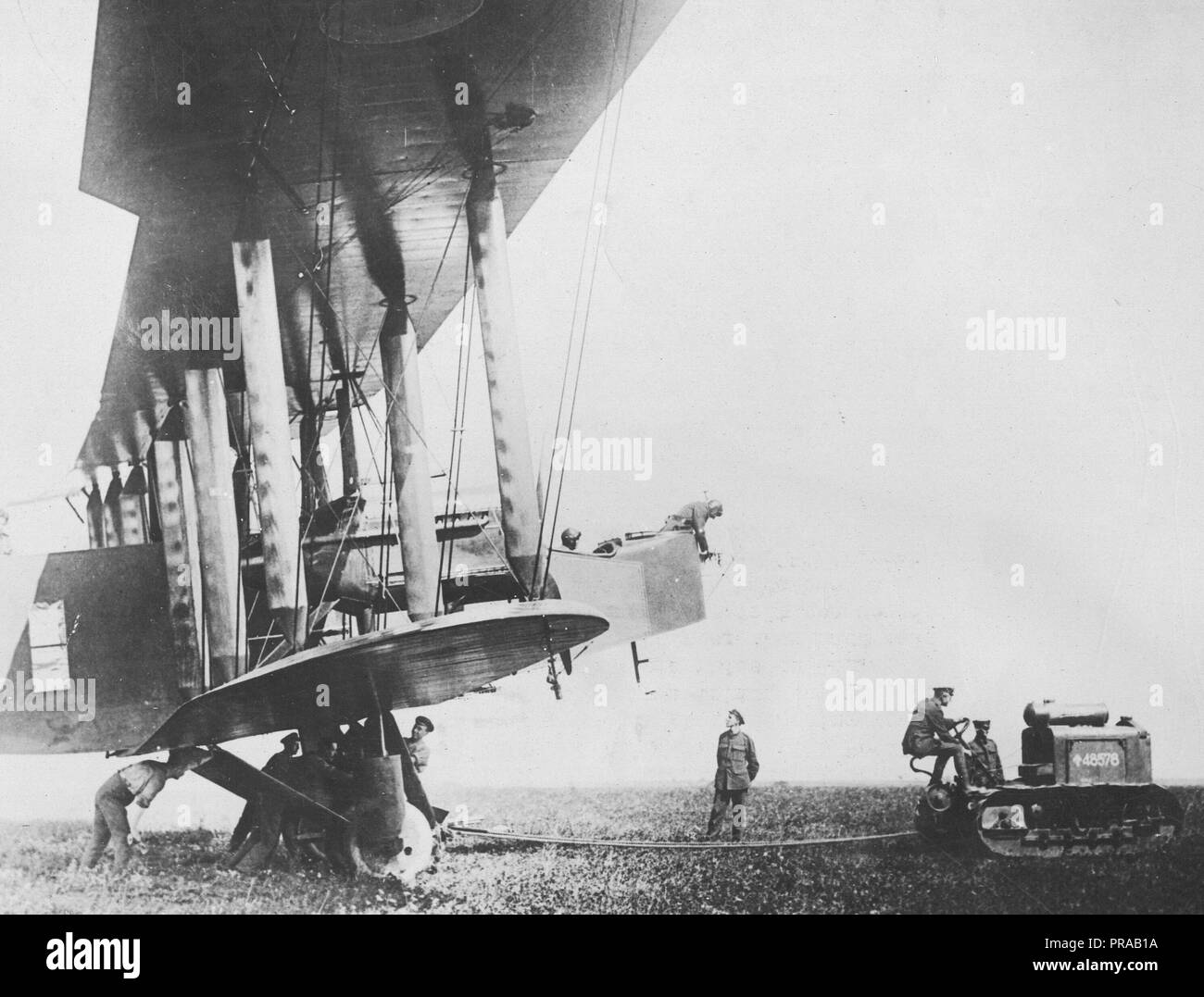 World War I Bombing Machines High Resolution Stock Photography and ...