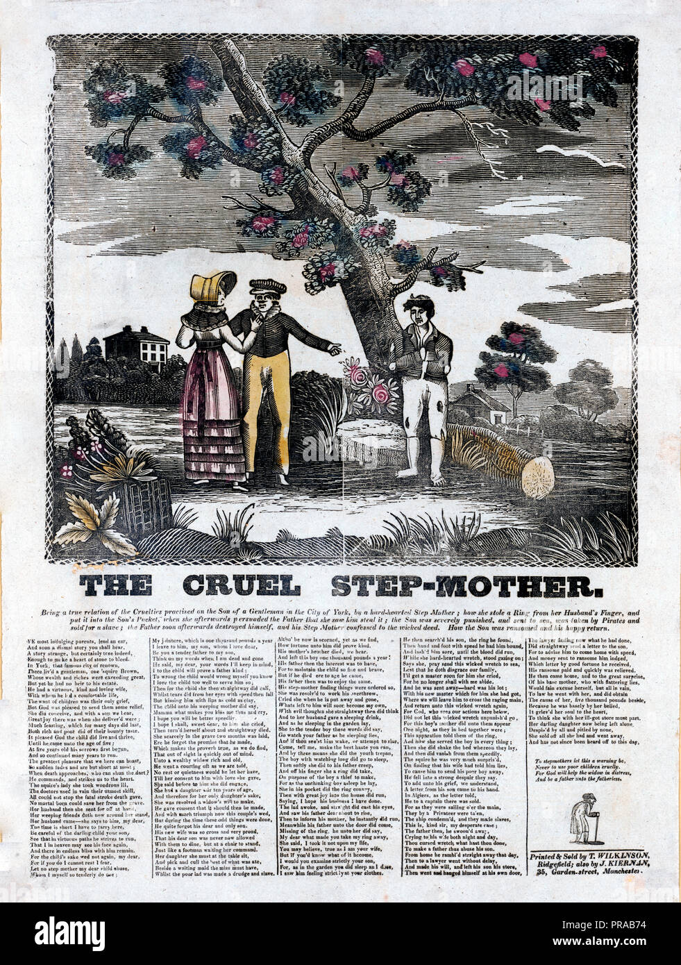 The Cruel stepmother print Stock Photo Alamy