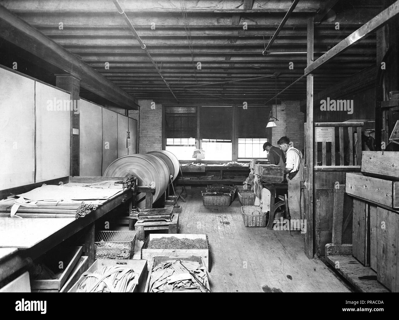 1918 - Alien Property Custodian - Property Seized - Alien Property seized by U.S. Alien Property Custodian. A. W. Faber tubing machines Stock Photo