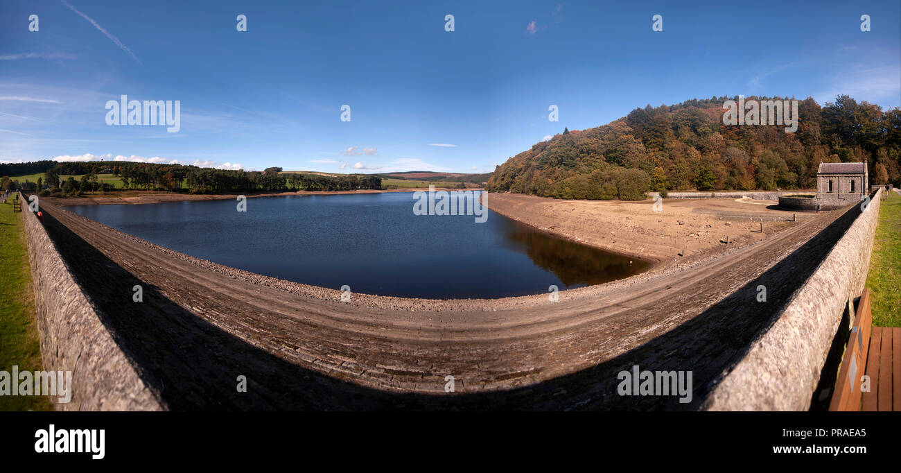Tunstall Reservoir near Wolsingham, in Weardale, County Durham. Stock Photo