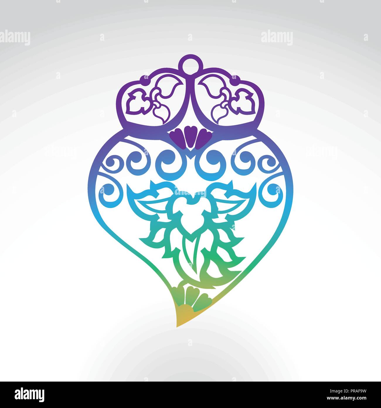 Viana Heart Gradient Colors Stock Vector Image & Art - Alamy