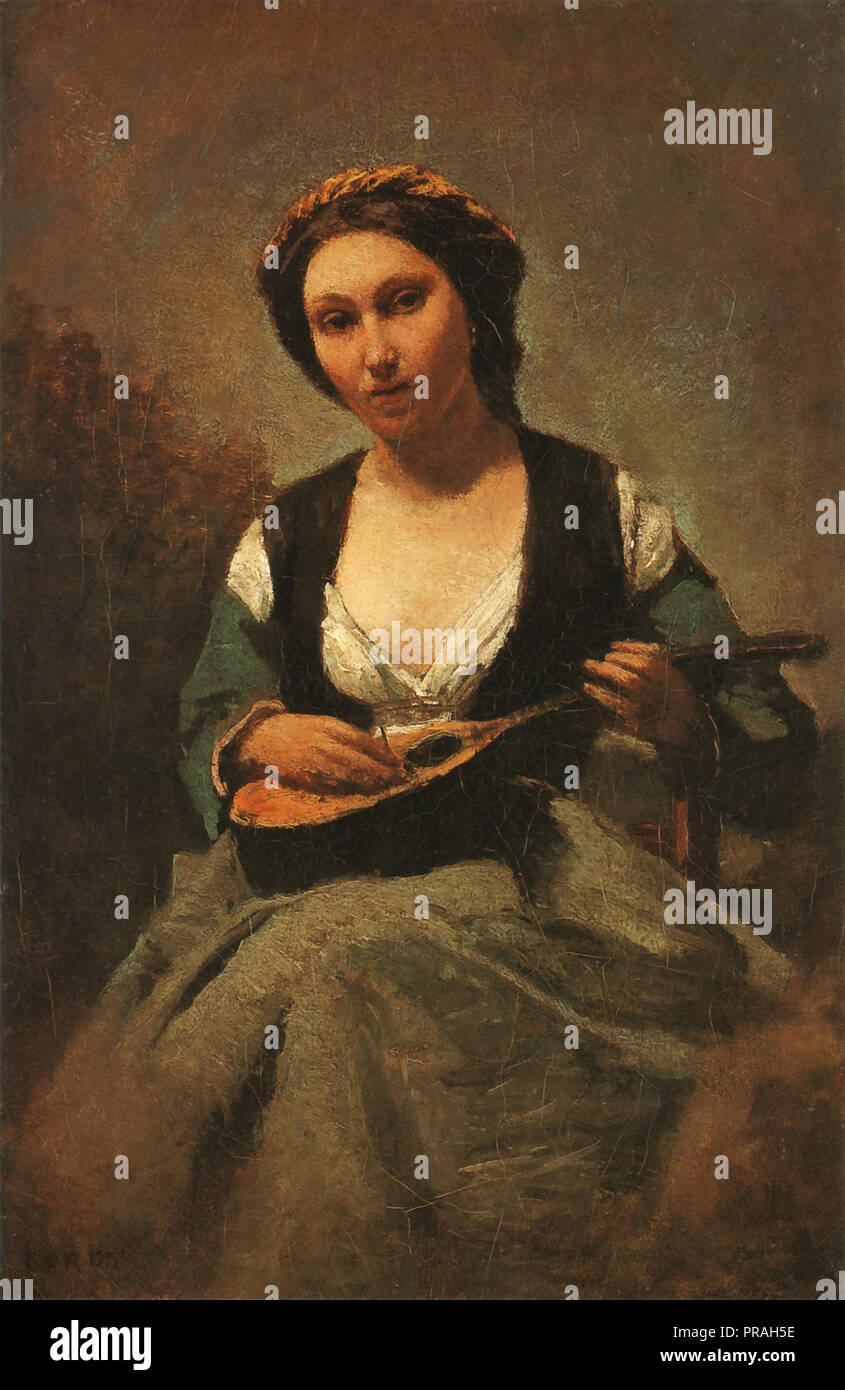 La femme a la mandoline hi-res stock photography and images - Alamy