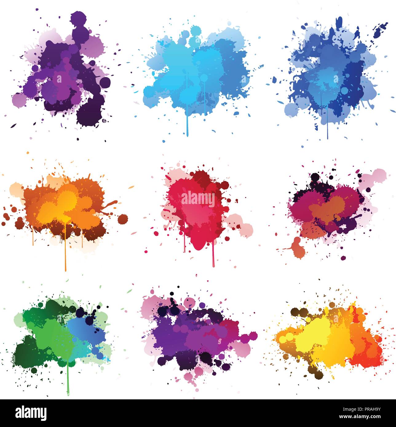Motion Splatter Messy motion spatter Stock Vector Images - Alamy
