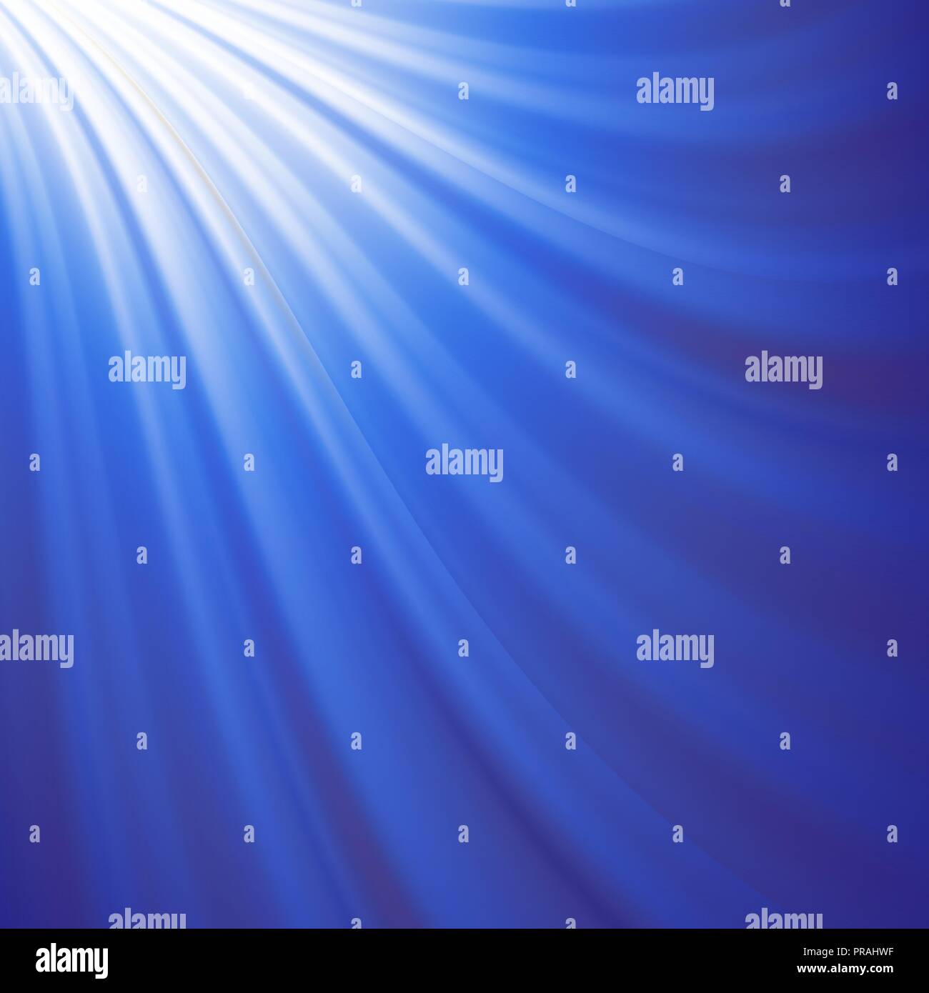 Blue Wave Blurred Background. Water Pattern Stock Vector