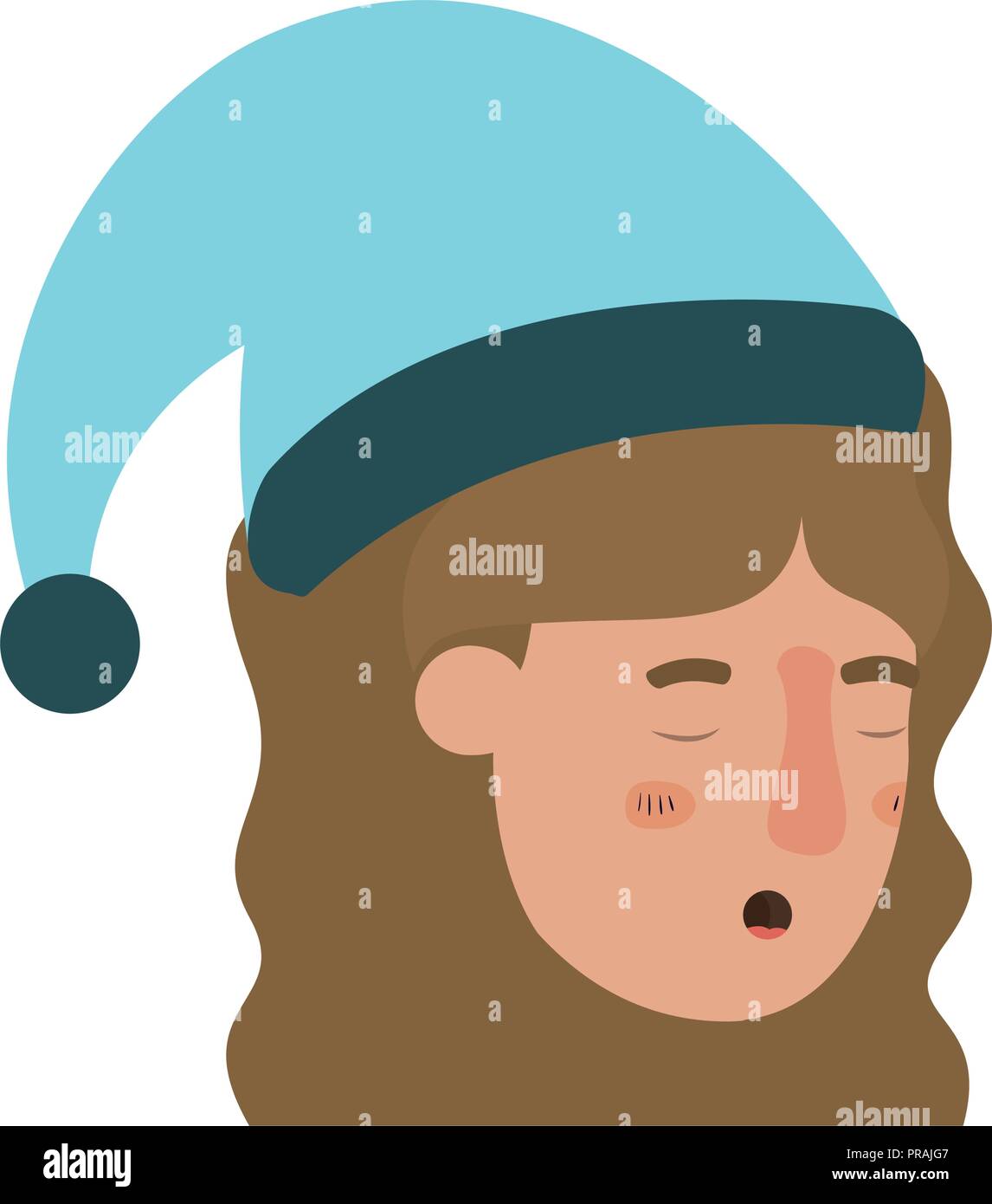 Lady portrait artwork image Stock Vector Images - Alamy