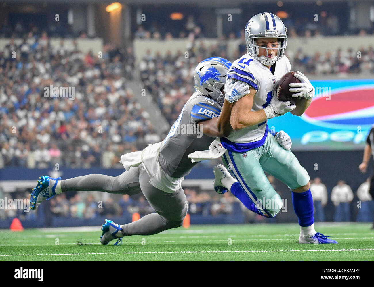 September 30, 2018: Dallas Cowboys wide receiver Cole Beasley #11 ...