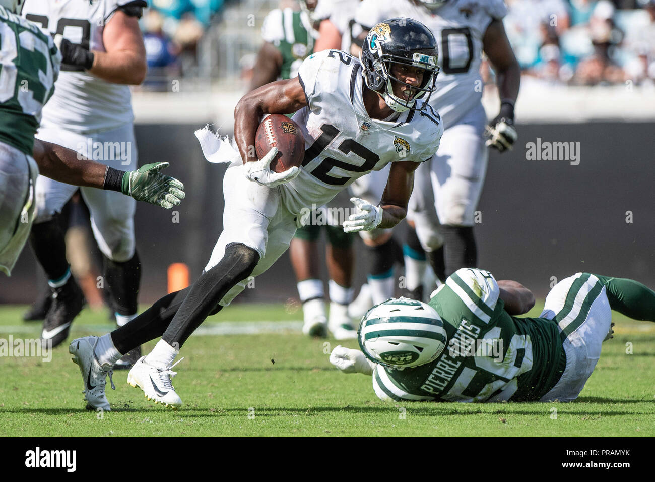 Jacksonville, FL, USA. 30th Sep, 2018. Jacksonville Jaguars wide