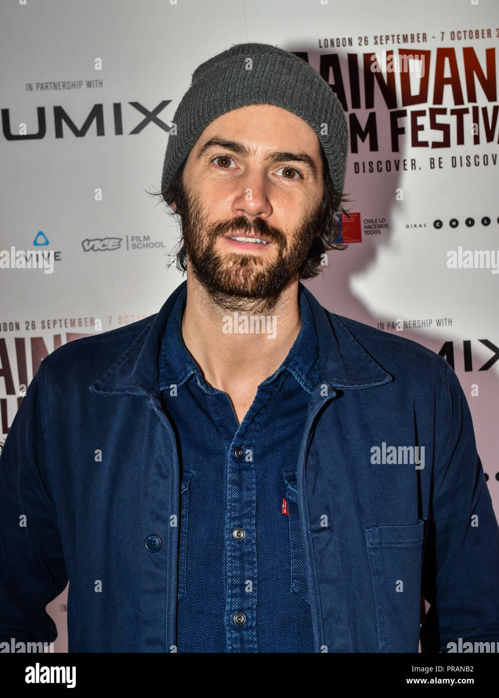 London, UK. 30 Sept, 2018. Jim Sturgess is an English actor and singer-songwriter attend 'Souls of Totality' film at Raindance Film Festival 2018, London, UK. 30 September 2018. Credit: Picture Capital/Alamy Live News Stock Photo